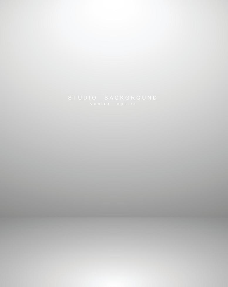 Studio room background vector