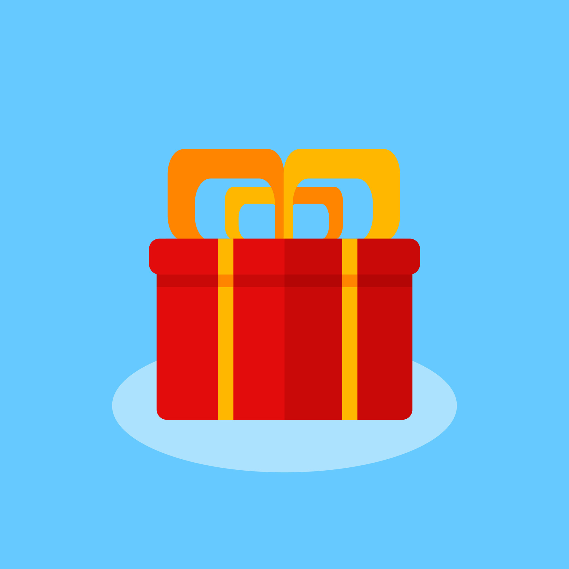 red gift with yellow ribbon and blue background. simple, flat and clean style. suitable for icon, logo, symbol and sign 7318148 Vector Art at Vecteezy red gift with yellow ribbon and blue background. simple, flat and clean style. suitable for icon, logo, symbol and sign 7318148 Vector Art at Vecteezy