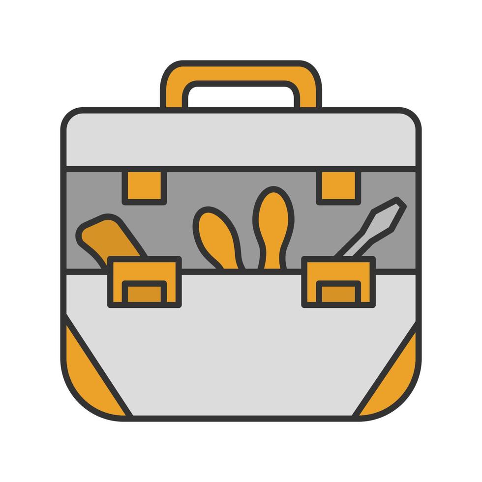 Tool bag color icon. Toolbox. Isolated vector illustration 7318730
