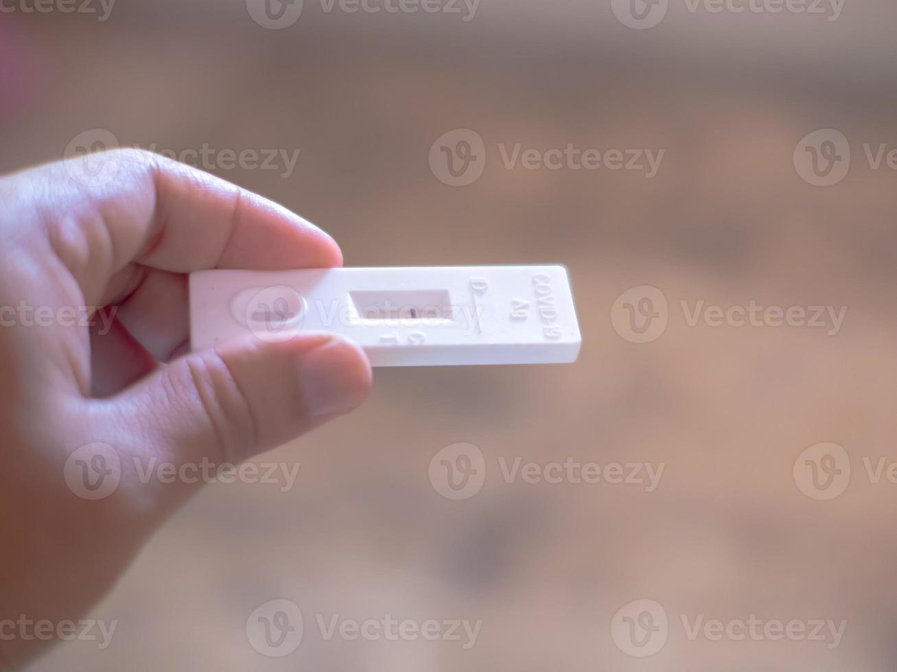 negative self-antigen swab test results photo