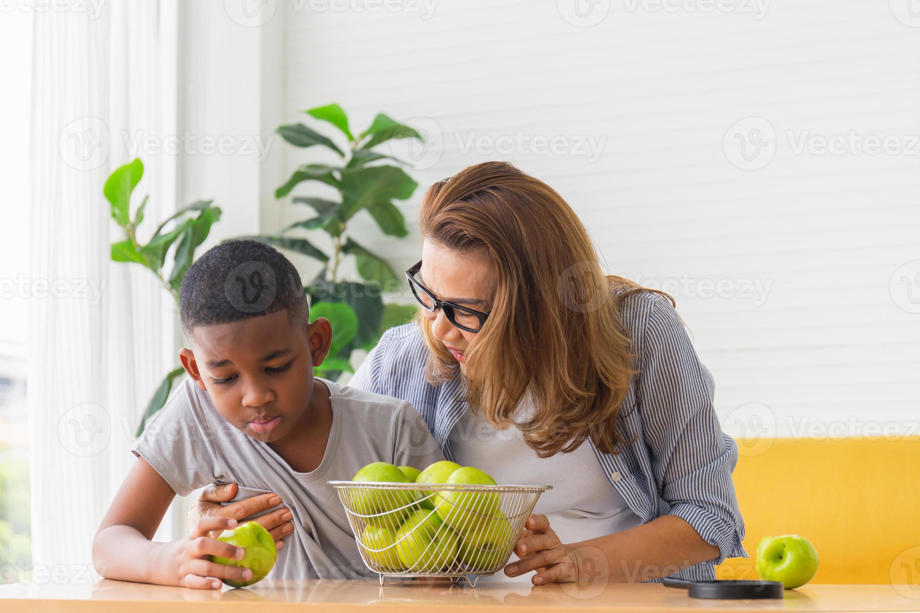 Mature Woman With Boy