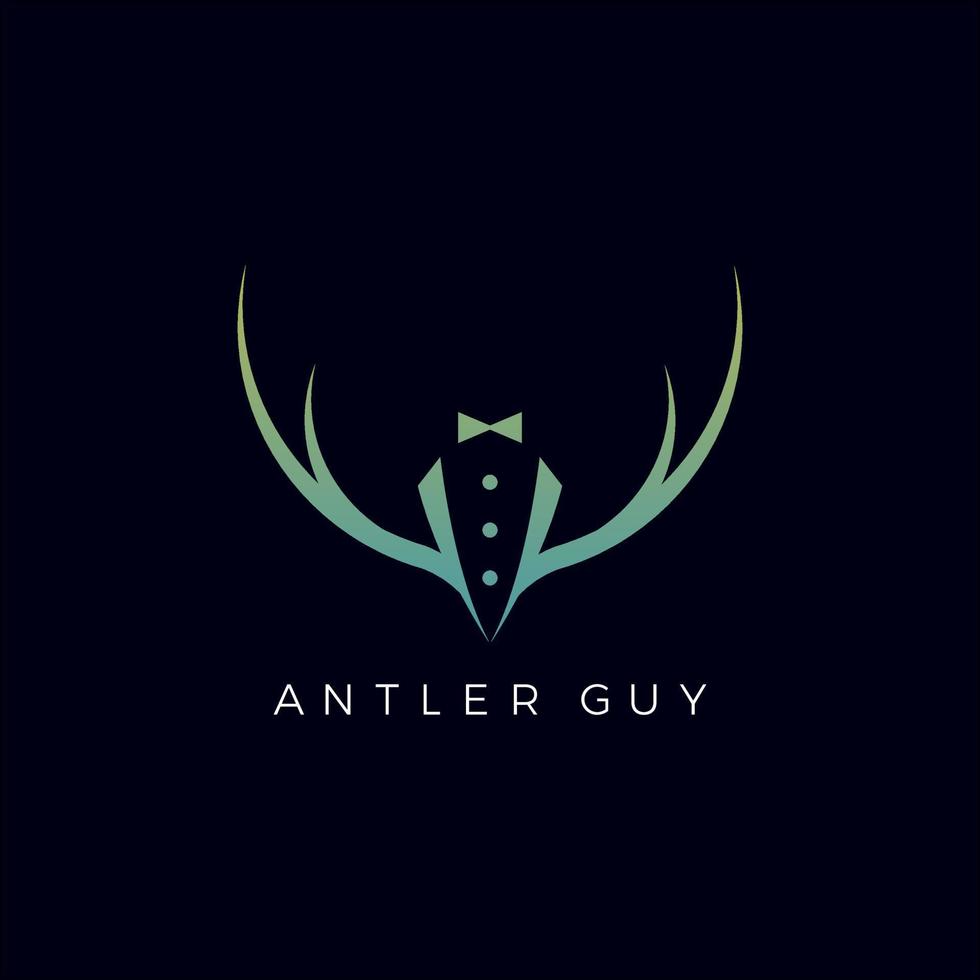 Antler Men logo vector for your company or business