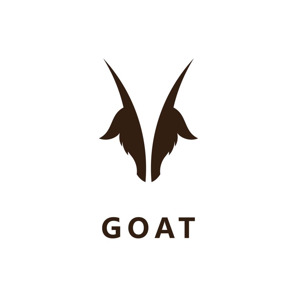 Goat logo icon vector template