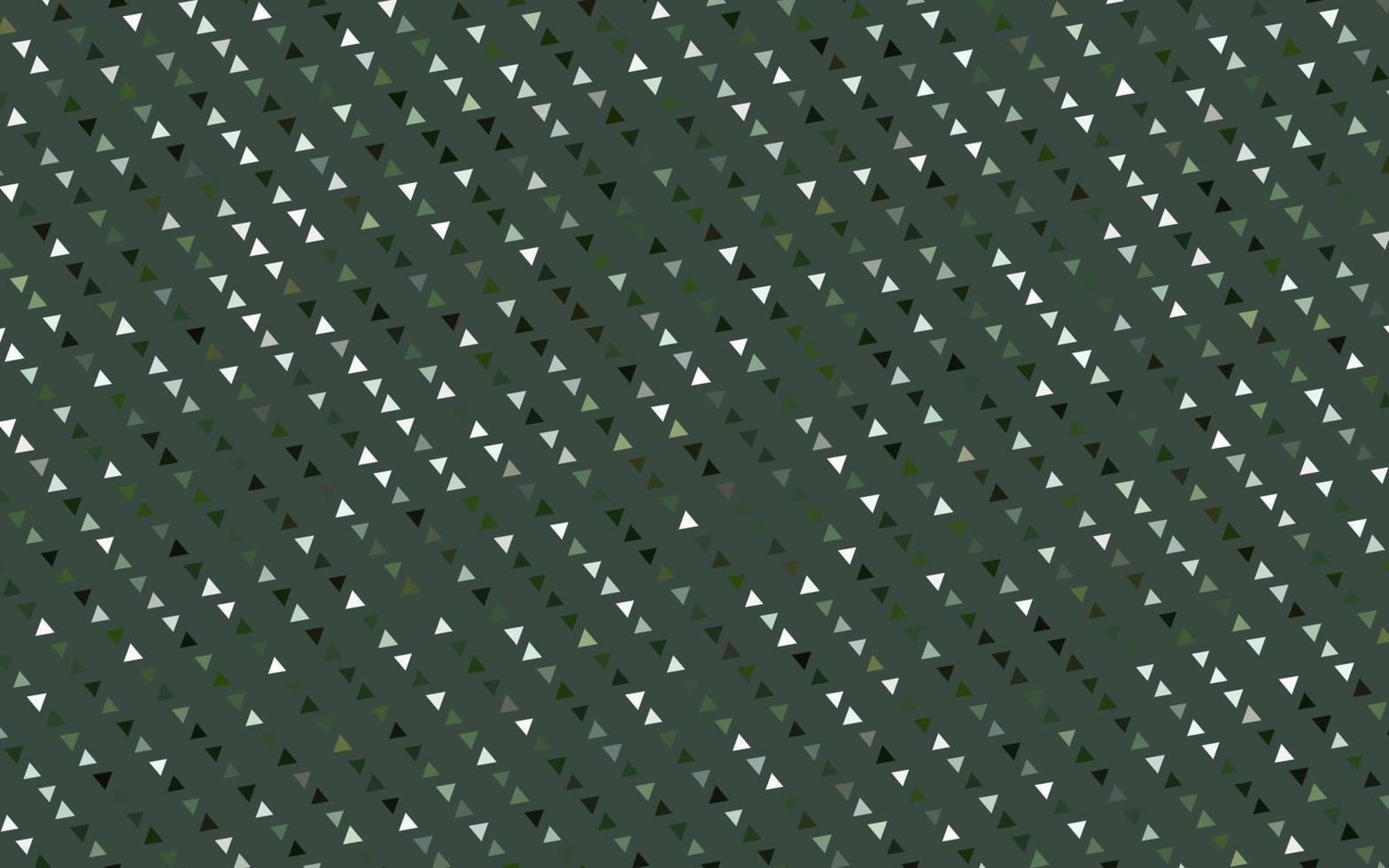 Light Green vector texture in triangular style.