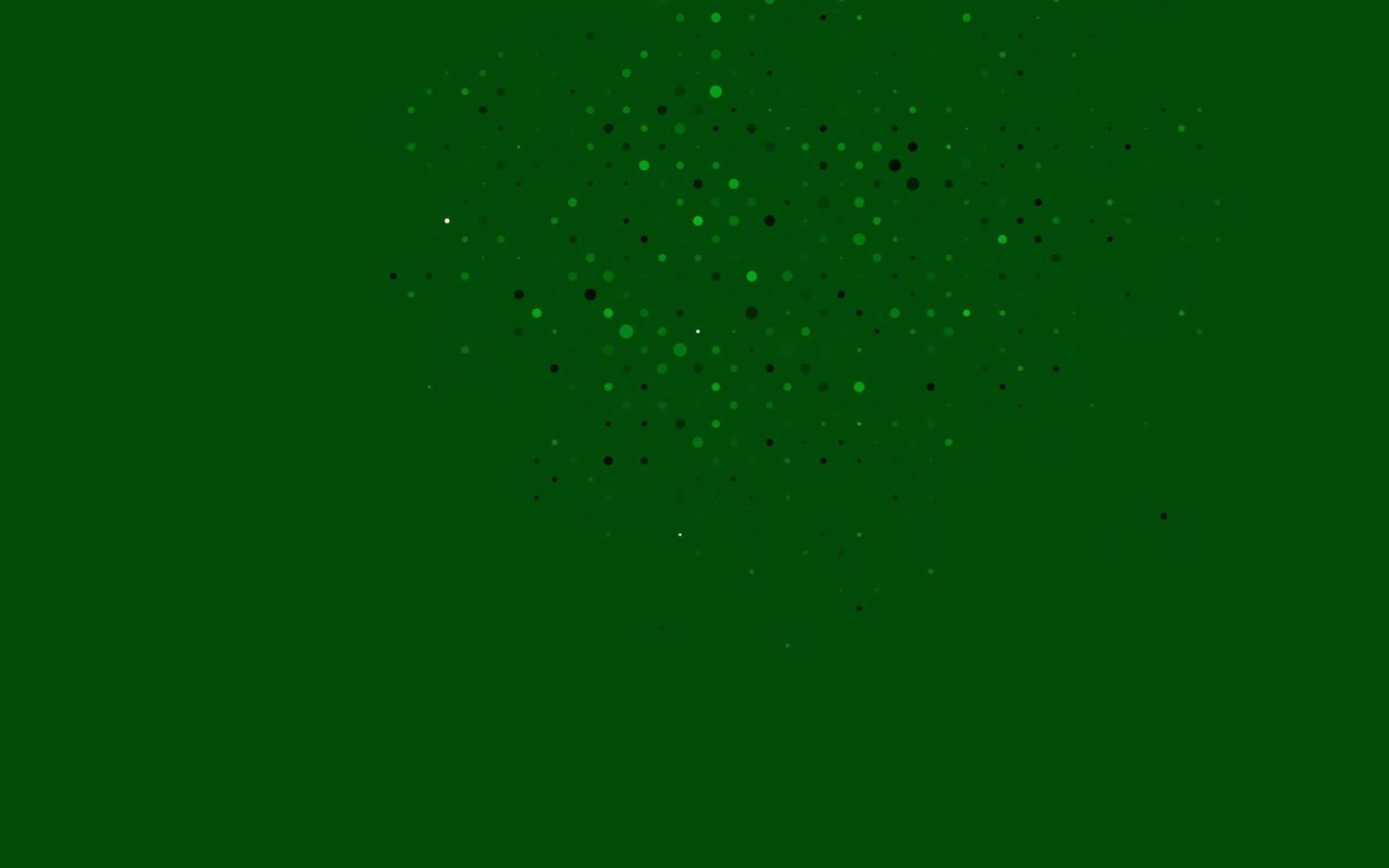 Light Green vector backdrop with dots.