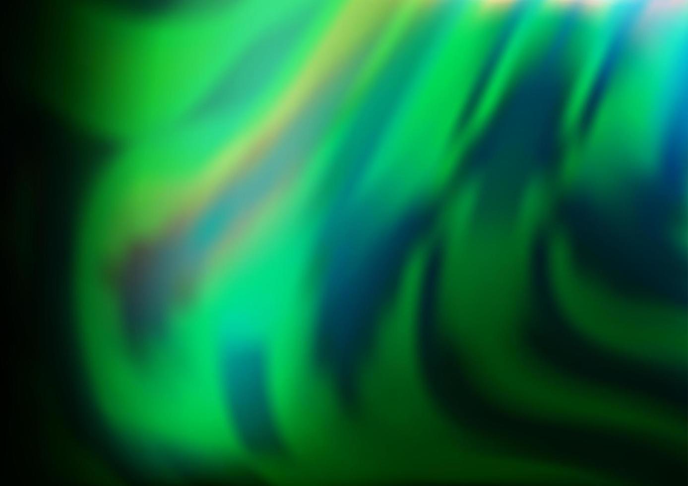 Dark Green vector template with bubble shapes.
