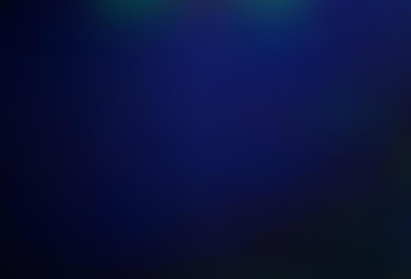 Dark BLUE vector glossy bokeh pattern.