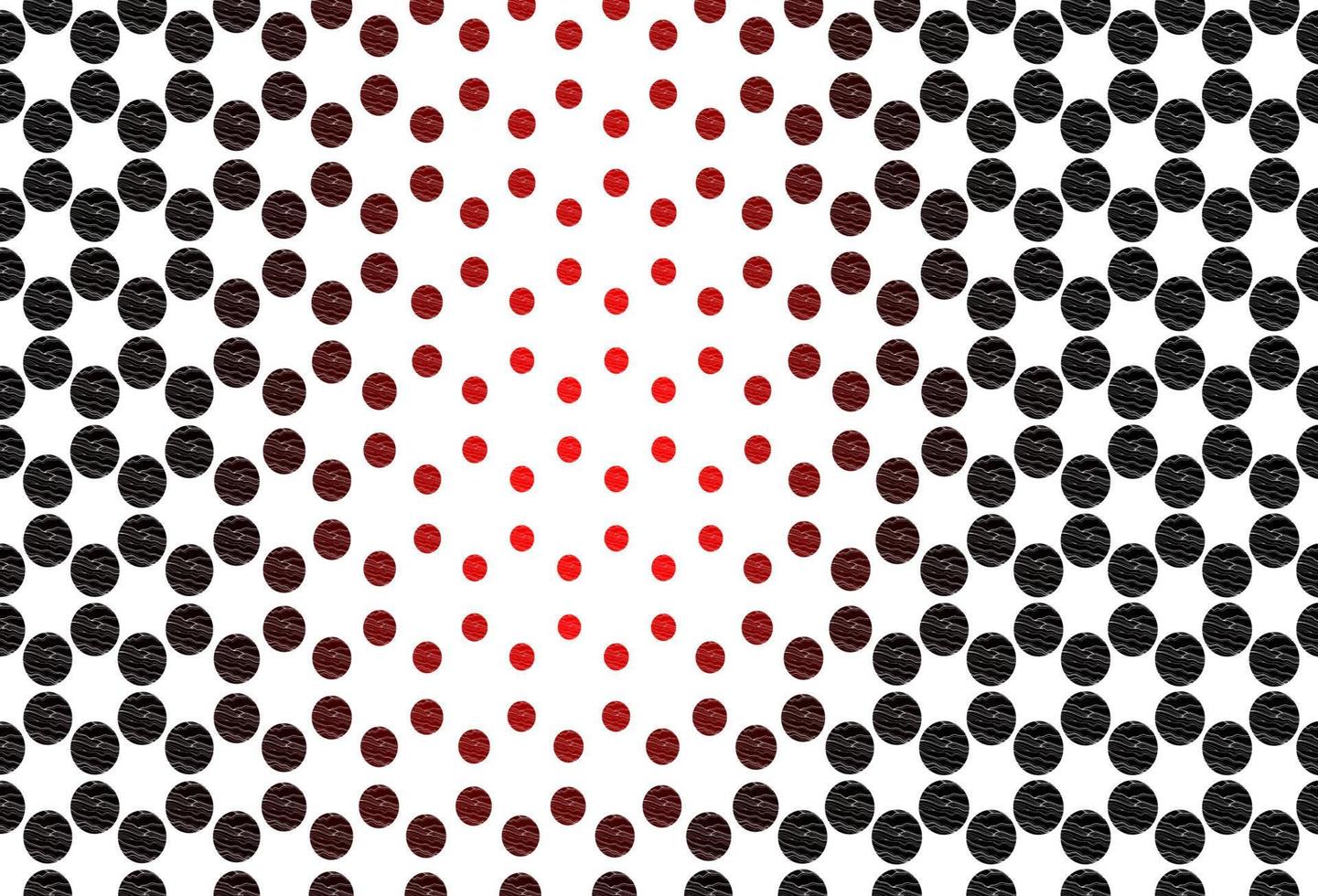 Light red vector cover with spots.