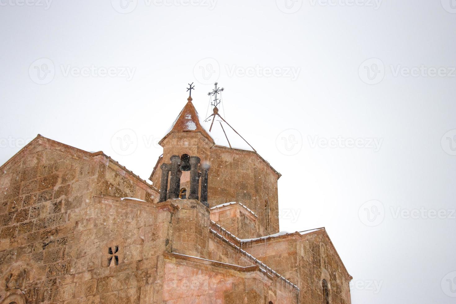 iglesia de odzun en el pueblo de odzun de lori armenia. foto