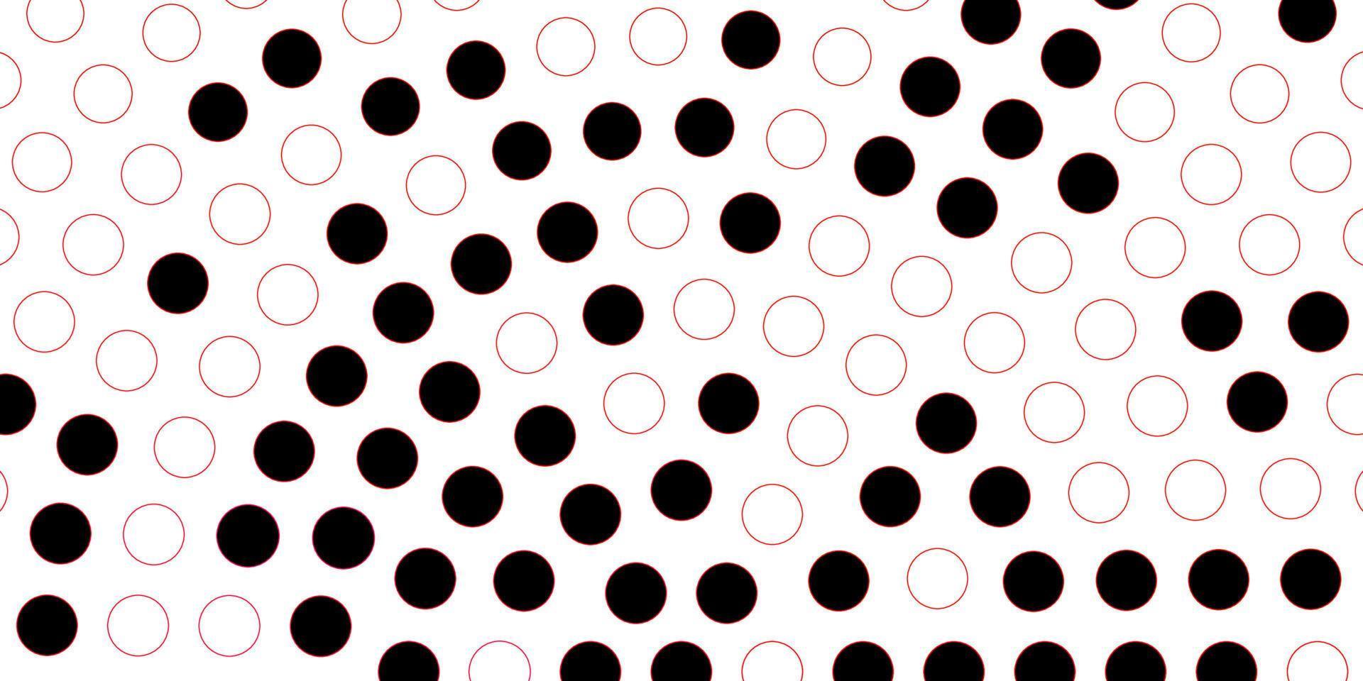 Dark Pink, Red vector pattern with spheres.