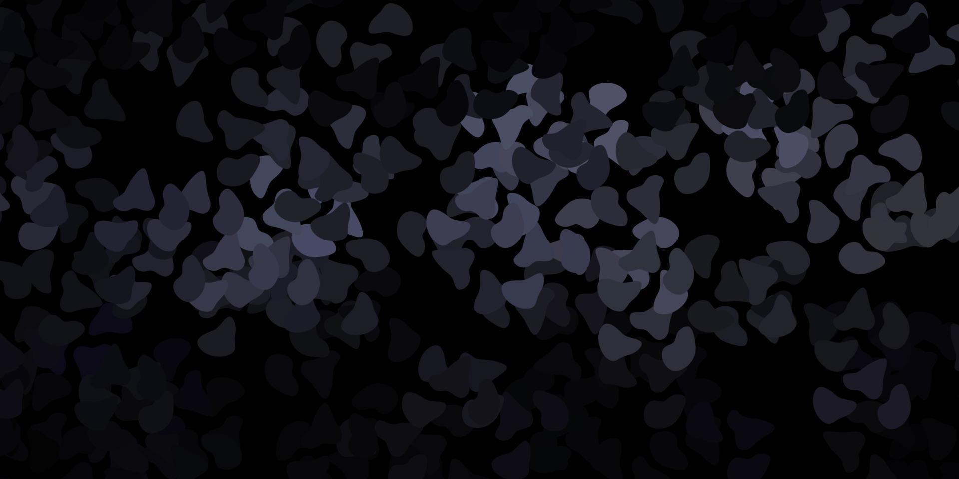 Dark gray vector template with abstract forms. 7320935 Vector Art at
