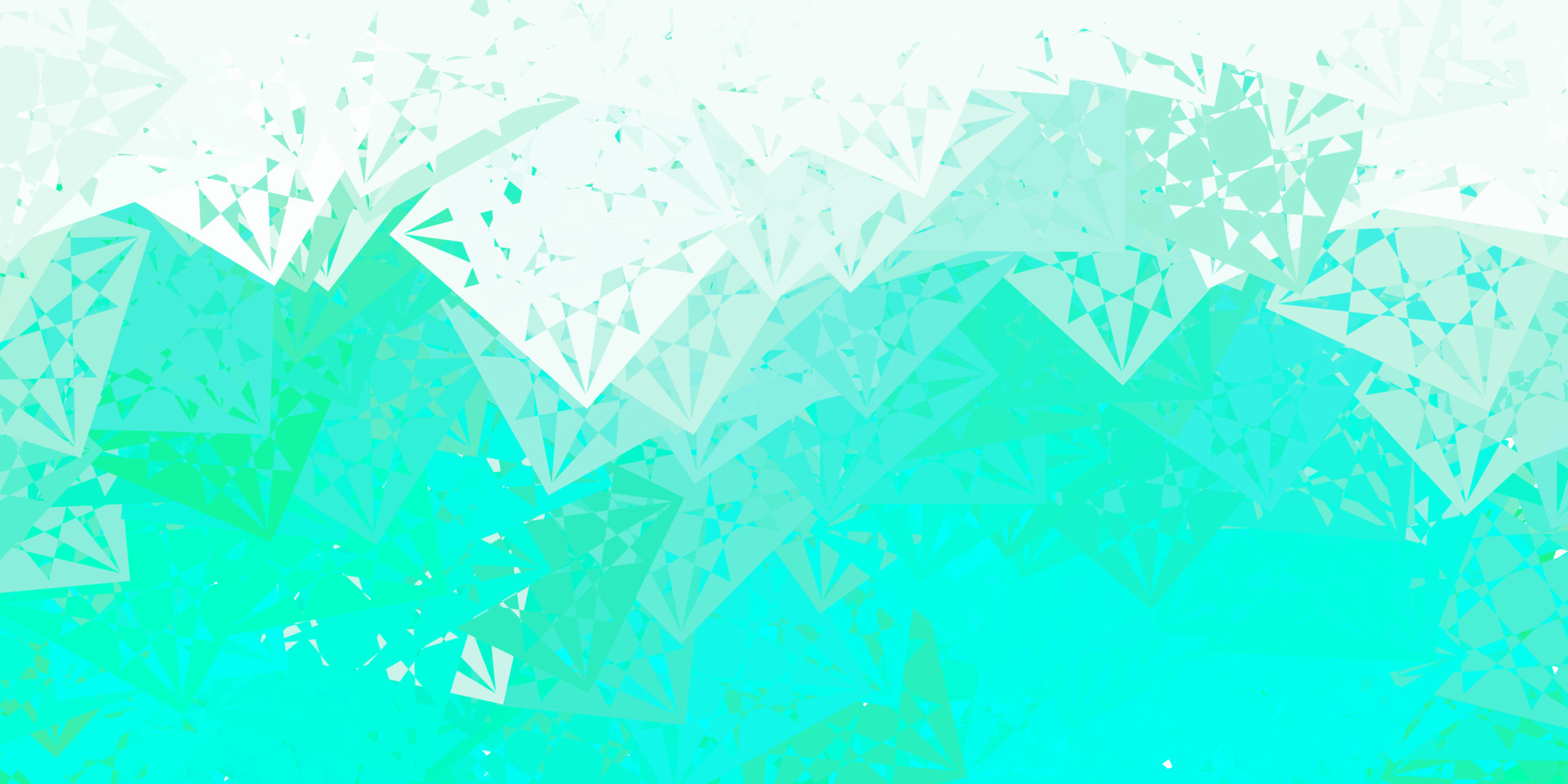 Light Green vector background with polygonal forms. 7320949 Vector Art