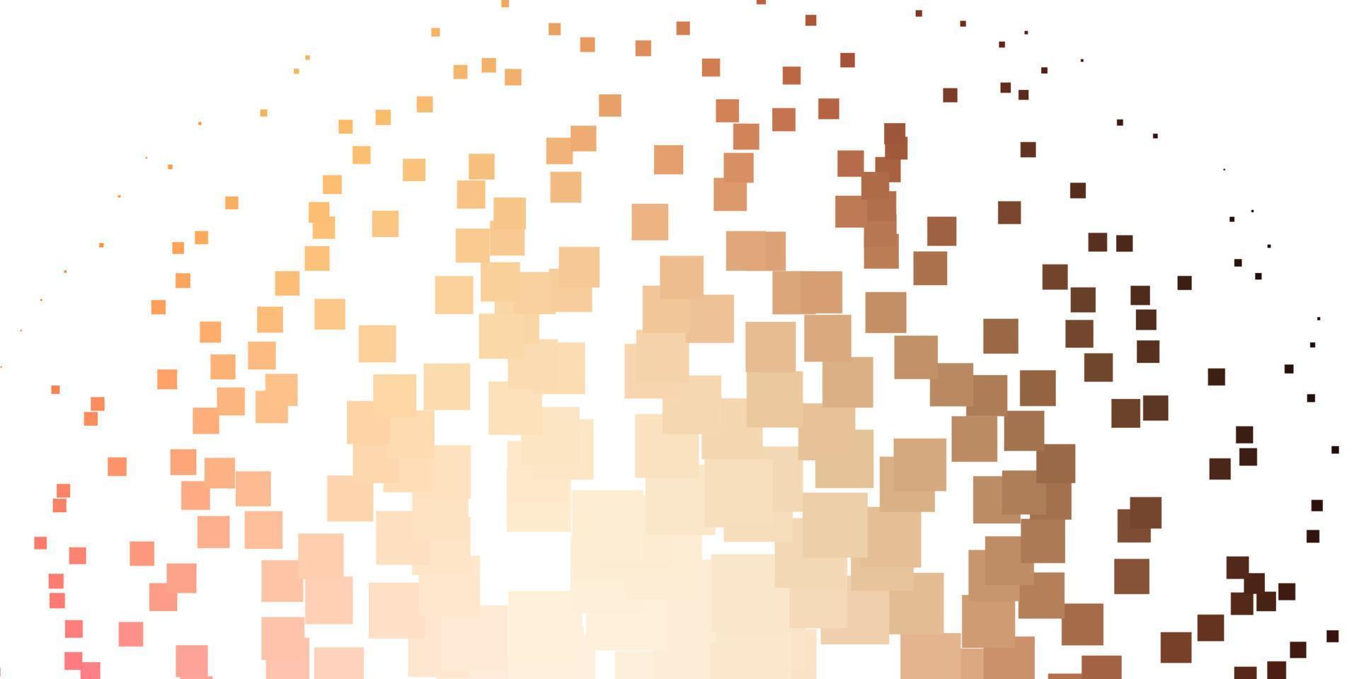 Light Red, Yellow vector backdrop with rectangles.
