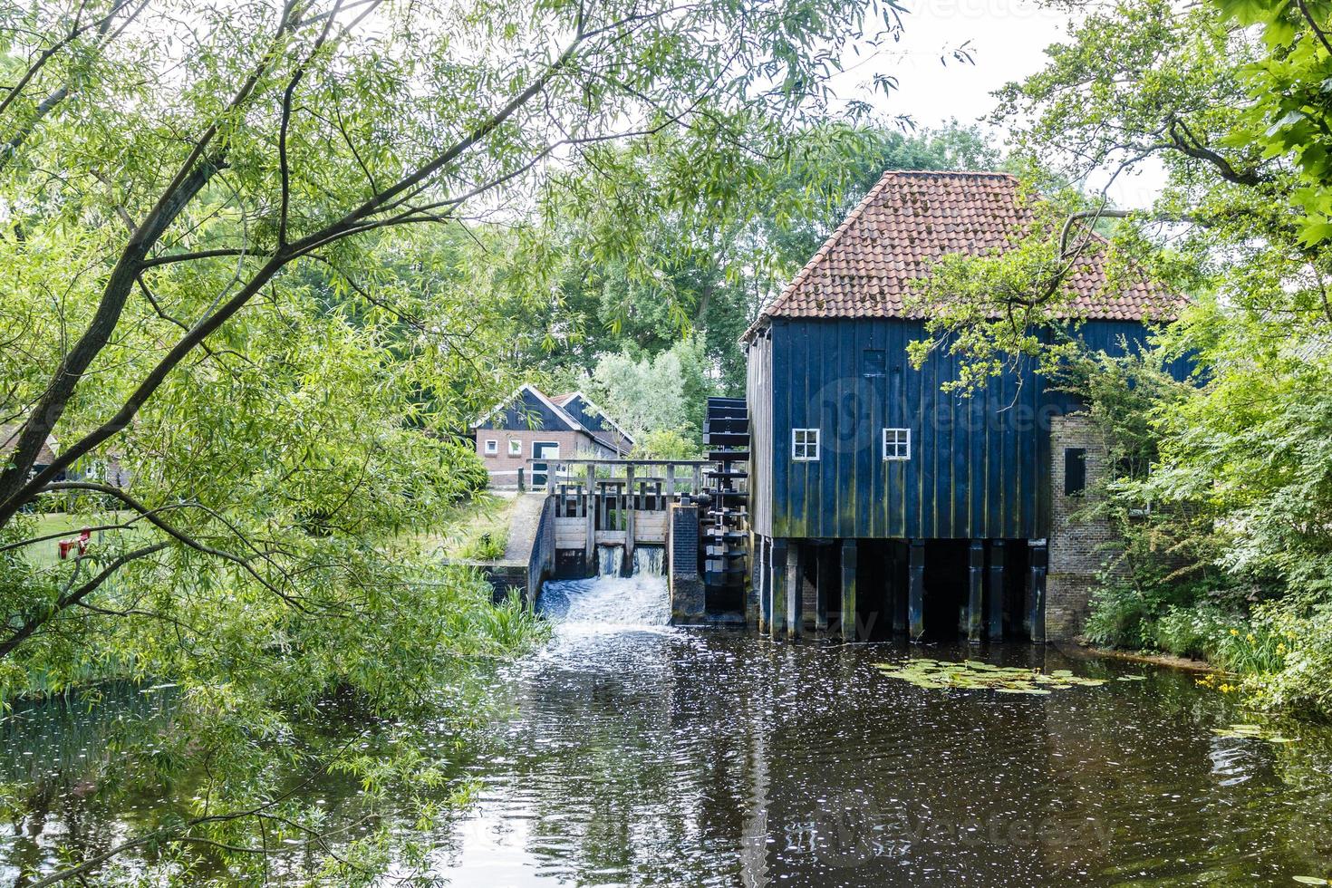 Noord-Molen Twickel, a historical watermill in Twente, Overijssel, The Netherlands photo