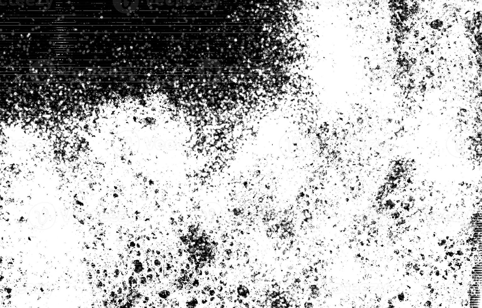 Black and white grunge. Distress overlay texture. Abstract surface dust and rough dirty wall background concept.Abstract grainy background, old painted wall. photo