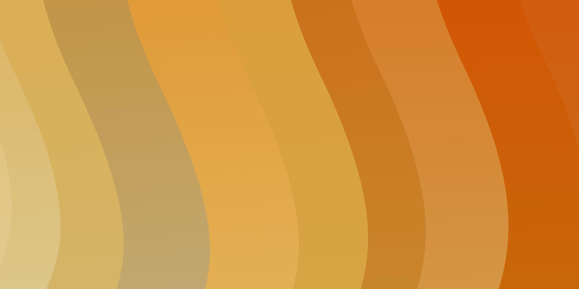 Light Orange vector backdrop with curves.