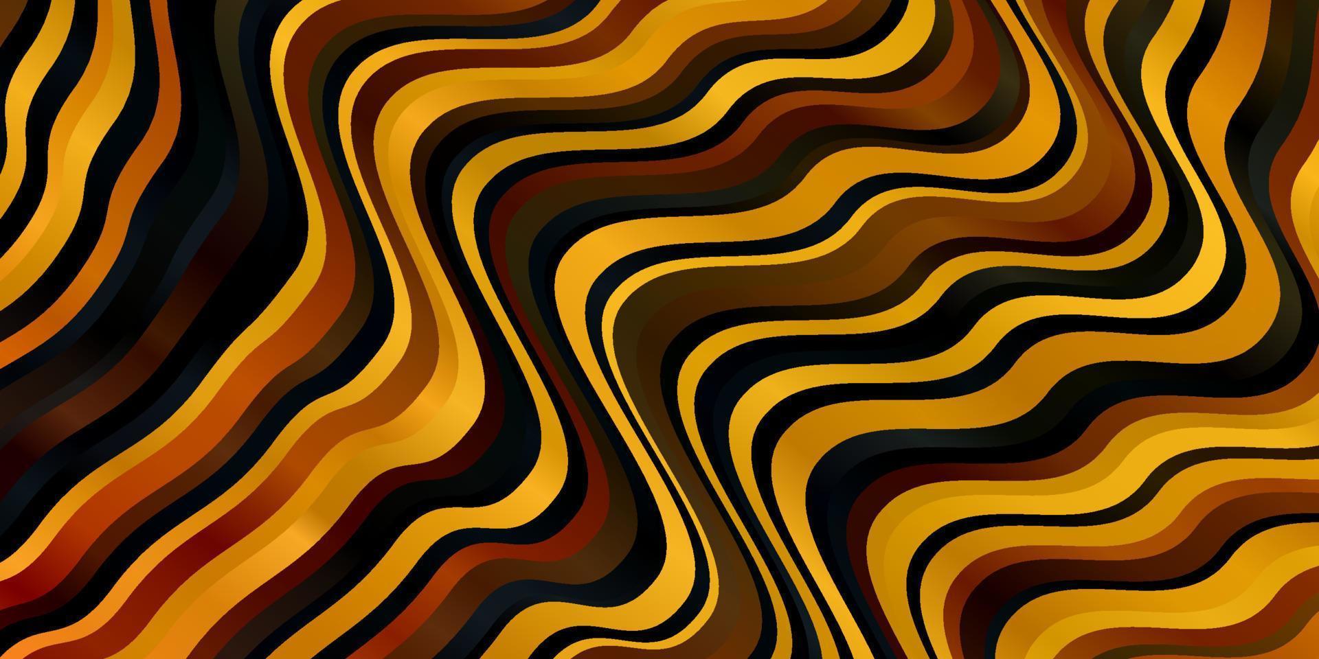 Light Orange vector layout with curves.