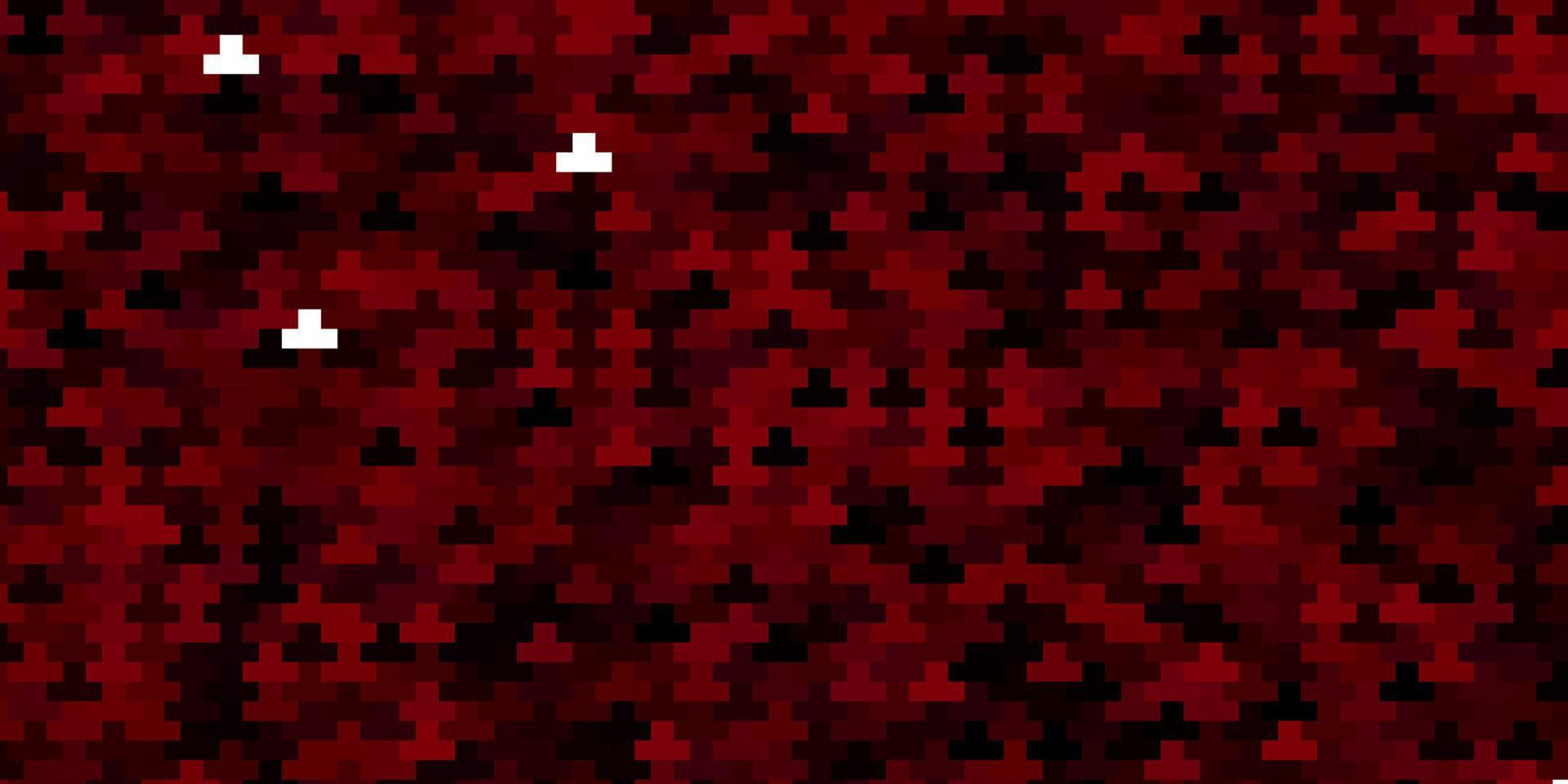 Dark Red vector layout with lines, rectangles.