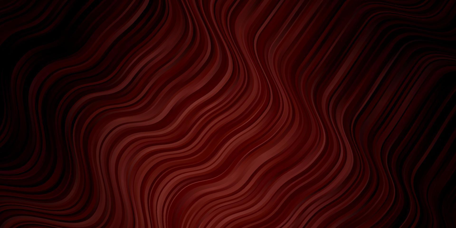 Dark Red vector pattern with lines.