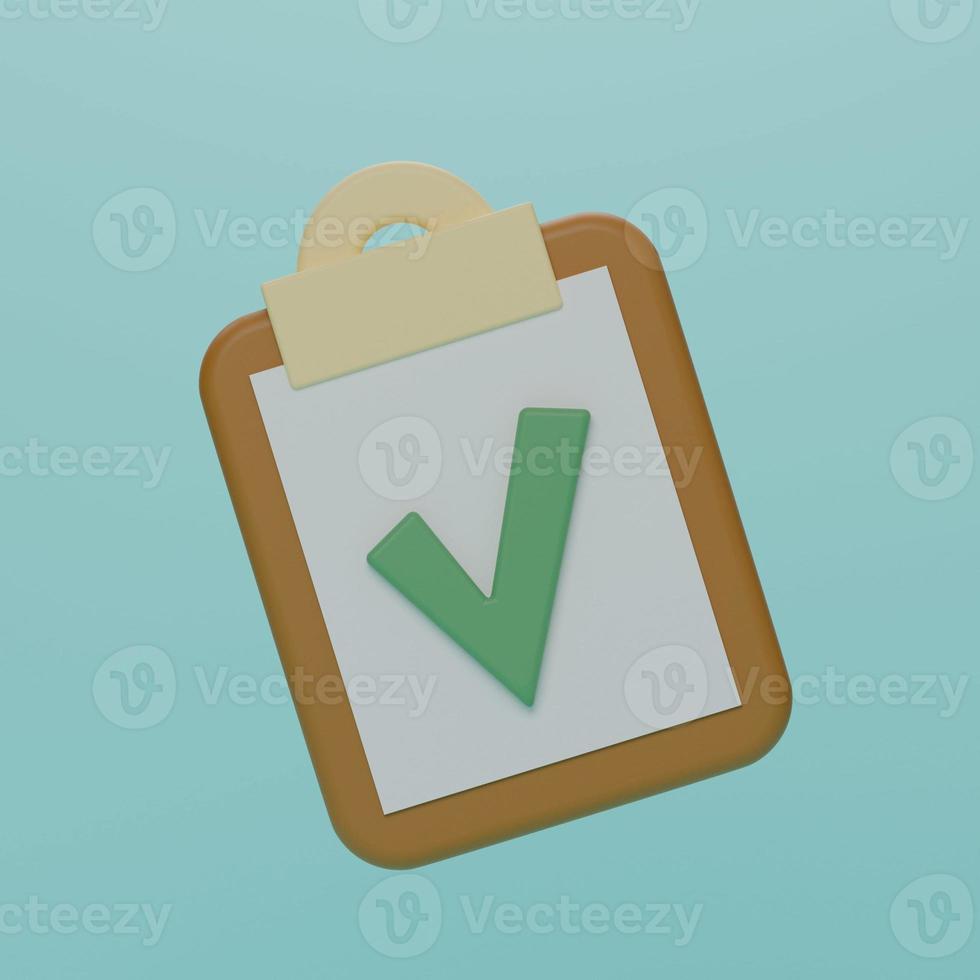 3D Cartoon Low Poly Medical Icon photo