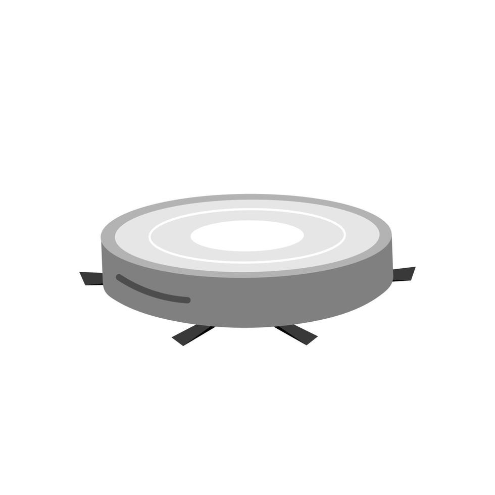 Robot vacuum cleaner icon.Vector illustration isolated on white background vector