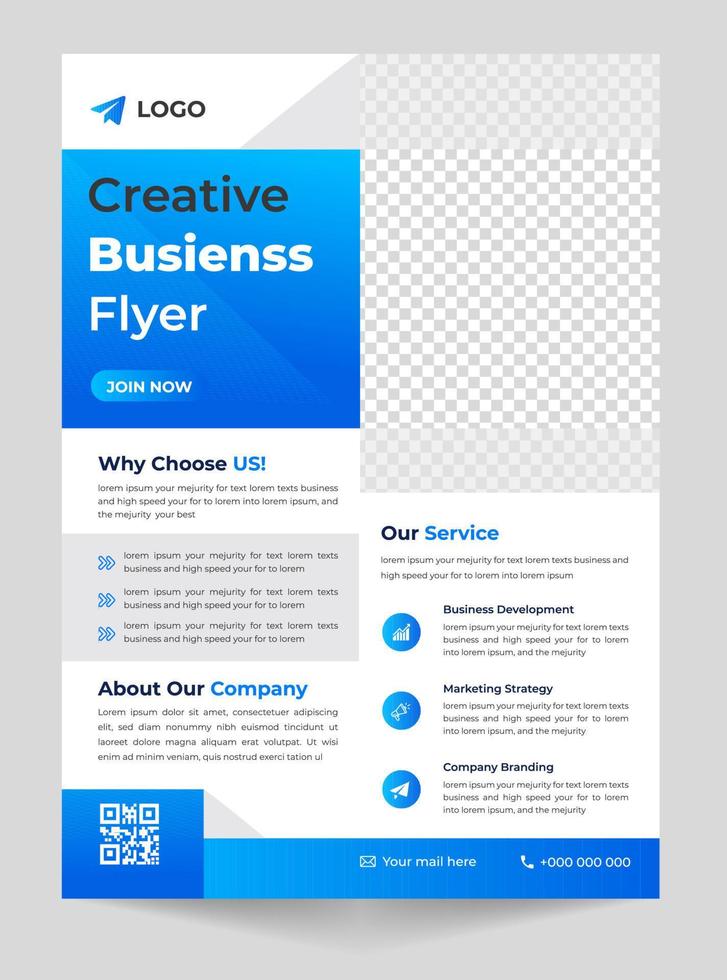 Corporate business flyer template design. digital marketing agency flyer, business marketing flyer. grow your business digital marketing new flyer. digital marketing flyer vector