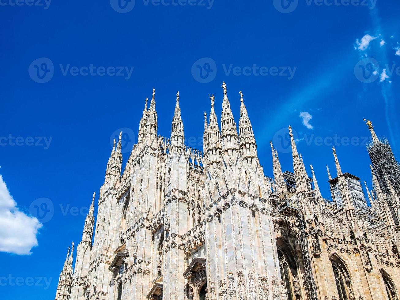 HDR Duomo di Milano Milan Cathedral photo