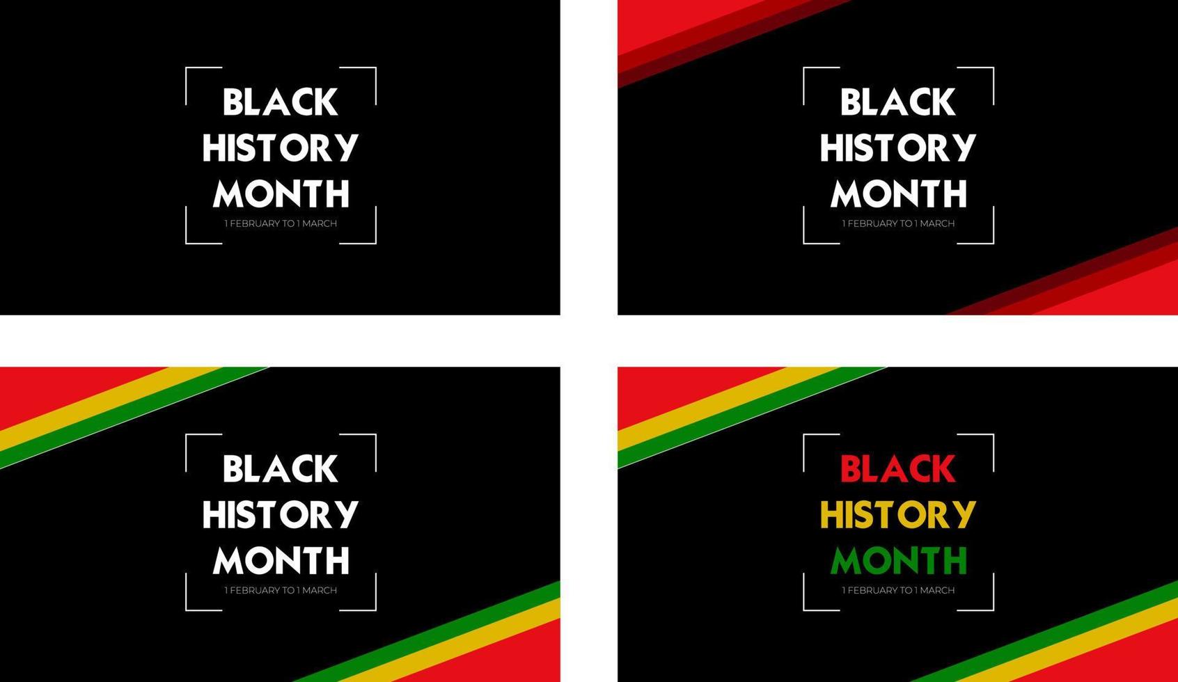 black history month background. African American History or Black History Month. Celebrated annually in February in the USA and Canada. black history month 2022 vector