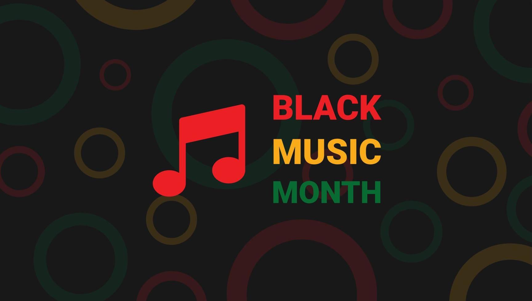 Black Music Month background. black history month background. African-American Music Appreciation Month. Celebrated annual in United States. Music concept. Poster, card, banner and background. vector