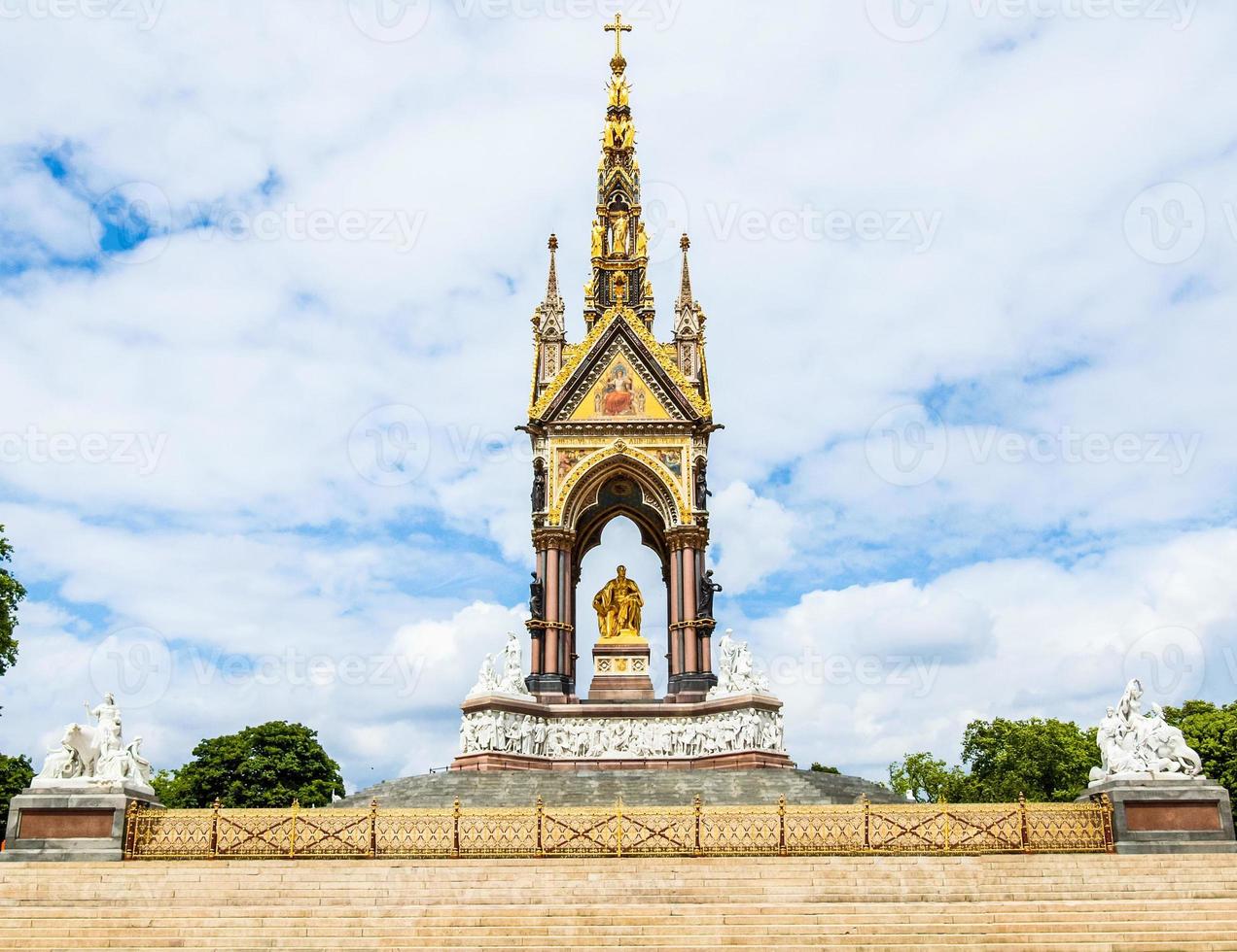 HDR Albert Memorial, London photo