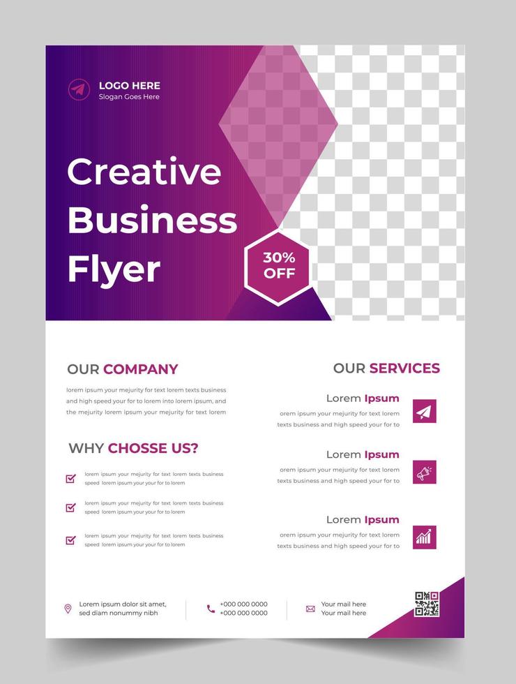 Corporate business flyer template design. digital marketing agency flyer, business marketing flyer. grow your business digital marketing new flyer. digital marketing flyer vector