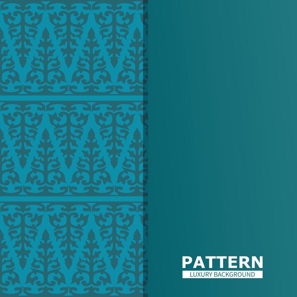 Batik Pattern Ornament Vector Illustration