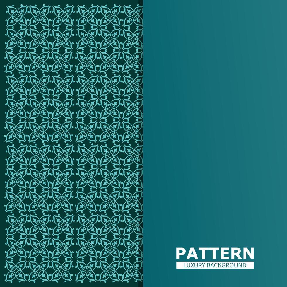 Floral Pattern Ornament Vector Illustration