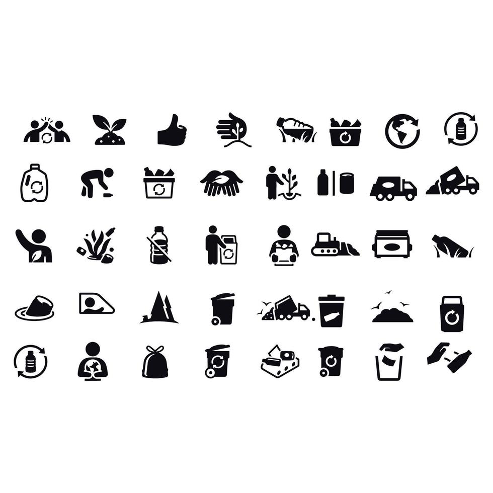 Recycle Icons vector design