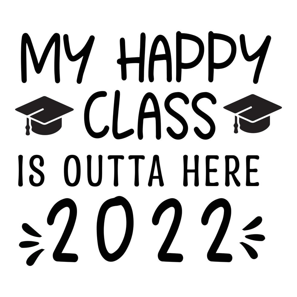 class of 2022 vector design