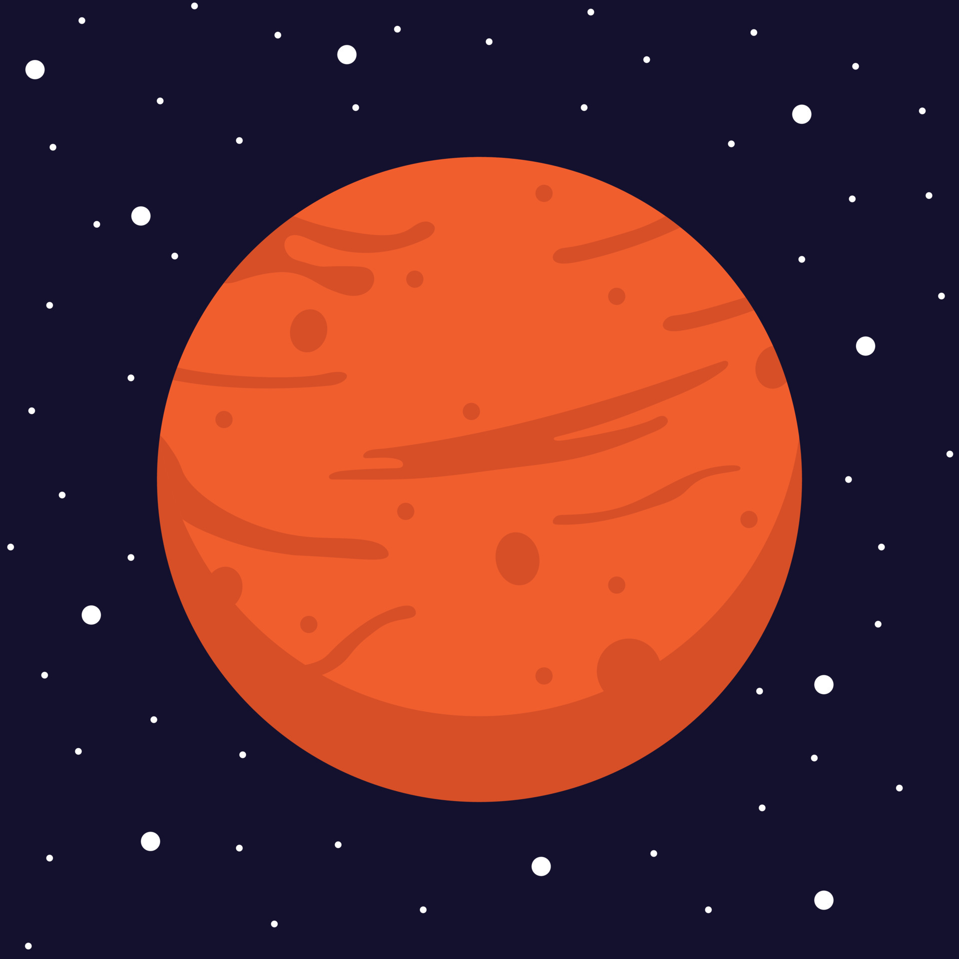 Planet mars images from space