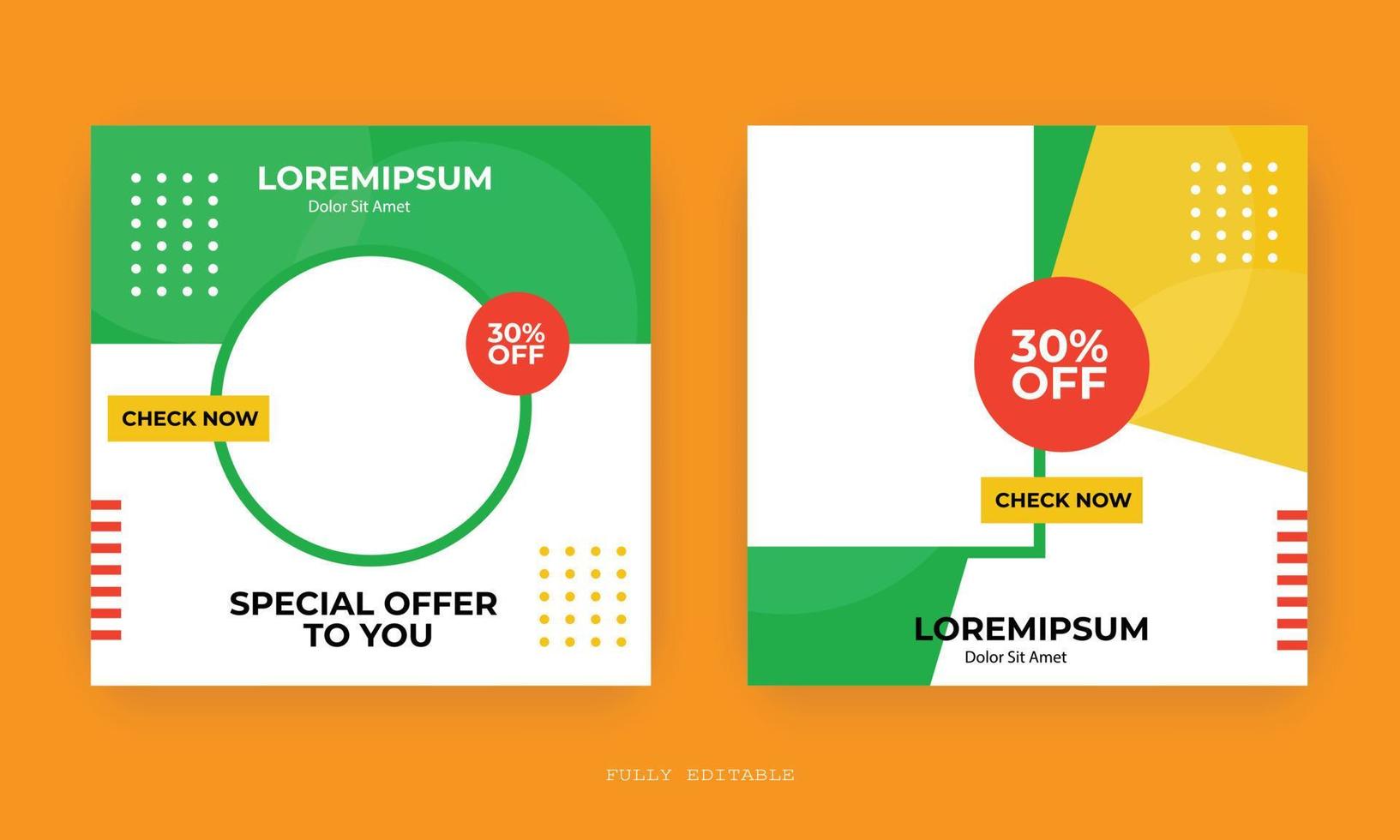 Black Friday Sale social media post. Big sale special offer. Black Friday modern promotion web banner for social media mobile apps. Vector illustration.