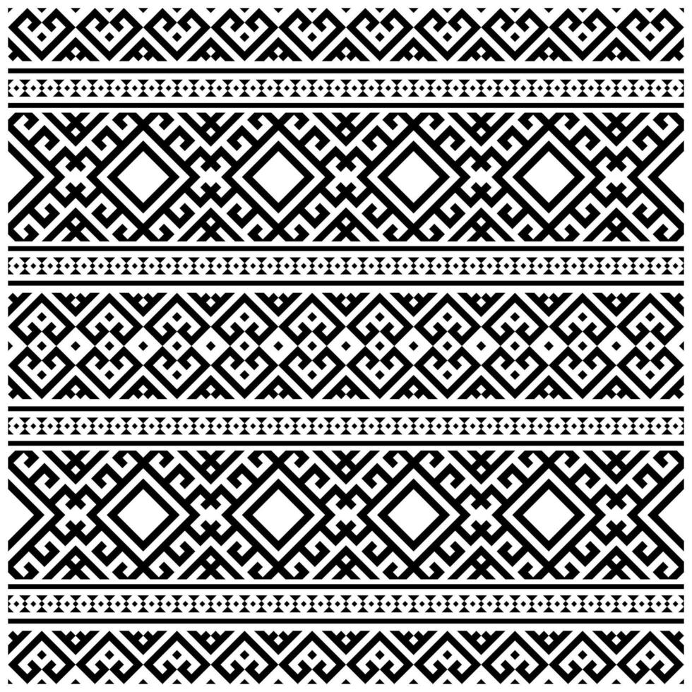 Aztec seamless ethnic pattern texture design vector