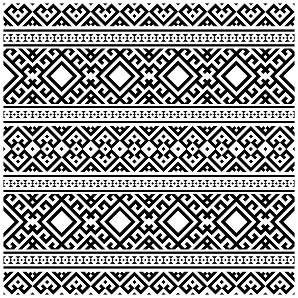 Aztec seamless ethnic pattern texture design vector