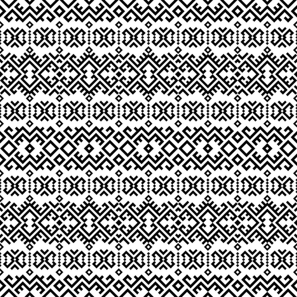 Geometric Seamless Ethnic Patterns Texture Design Vector
