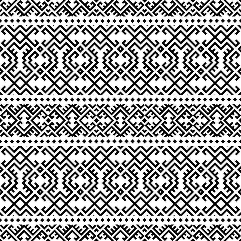 Geometric Aztec Seamless Eethnic Pattern Texture design vector