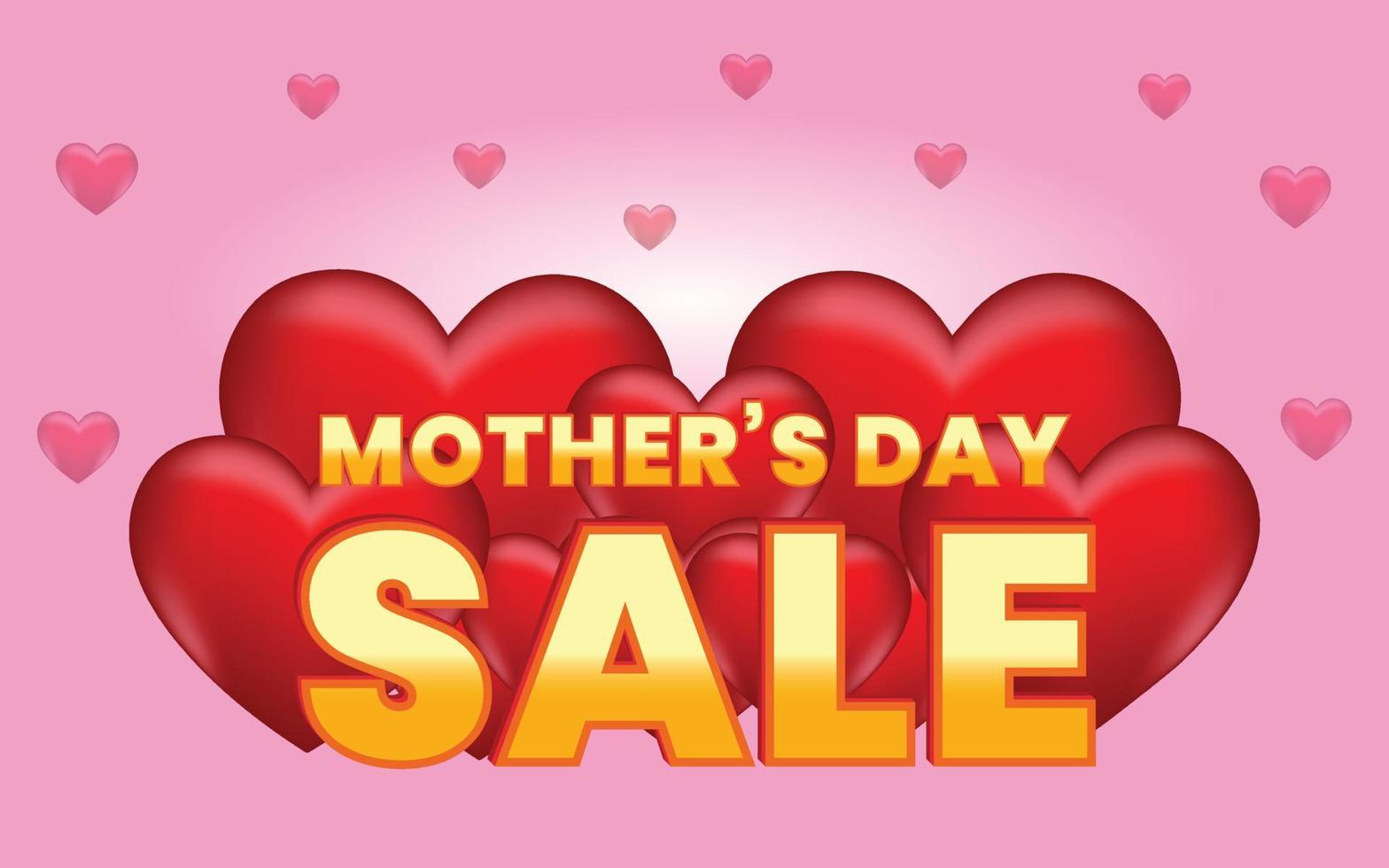 Mothers day sale vector