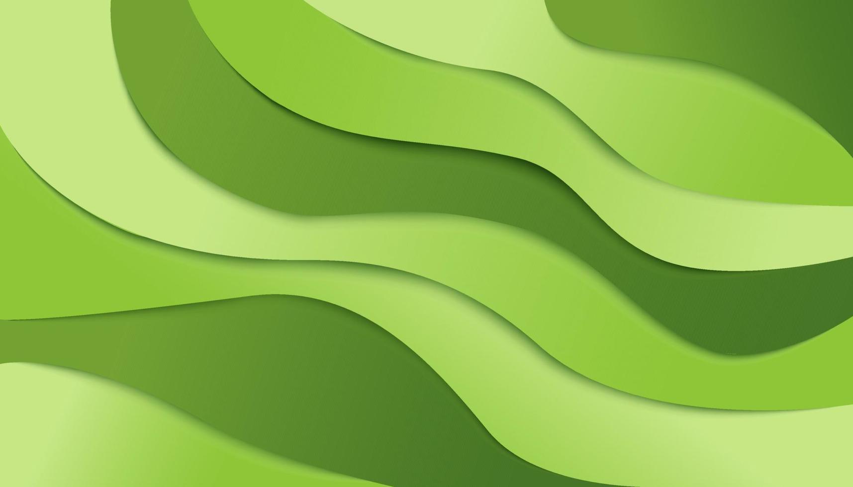 Green liquid effects background vector