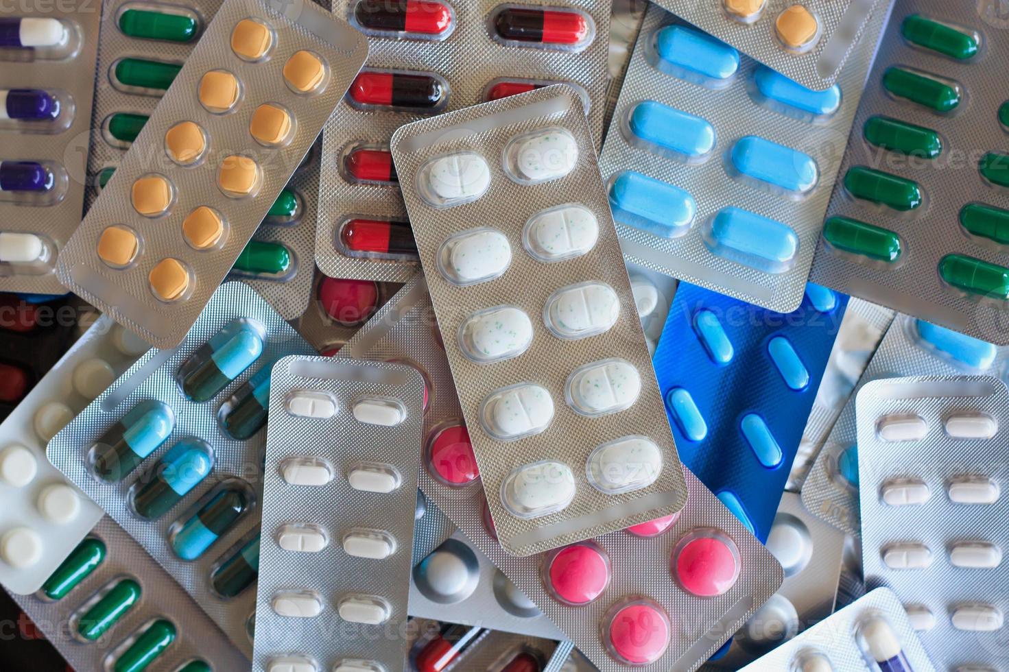 Medicine Pills close up photo
