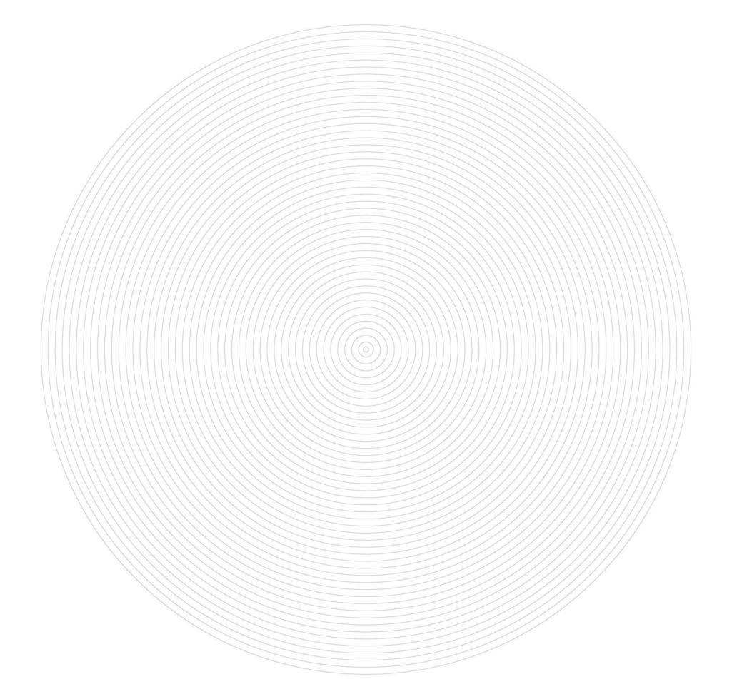 línea circular, redonda vector