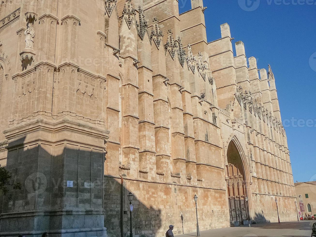 La Seu cathedral in Palma De Mallorca photo