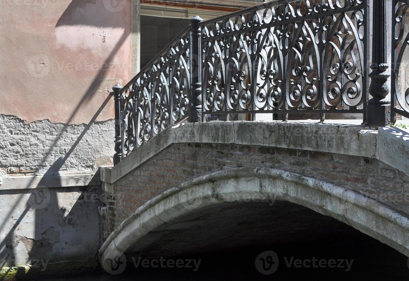 View of the town of Venice Venezia in Italy photo