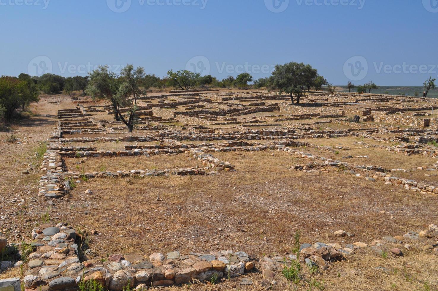 Olynthus ruins in Chalkidiki photo