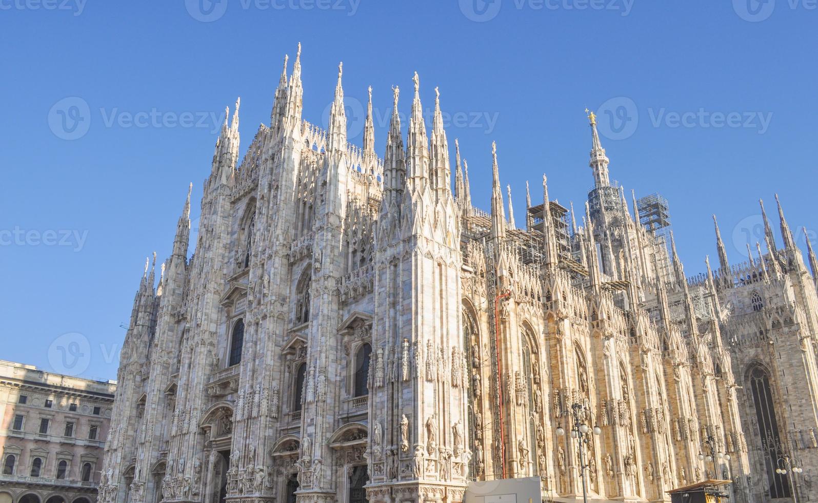 Duomo di Milano gothic cathedral church Milan Italy photo