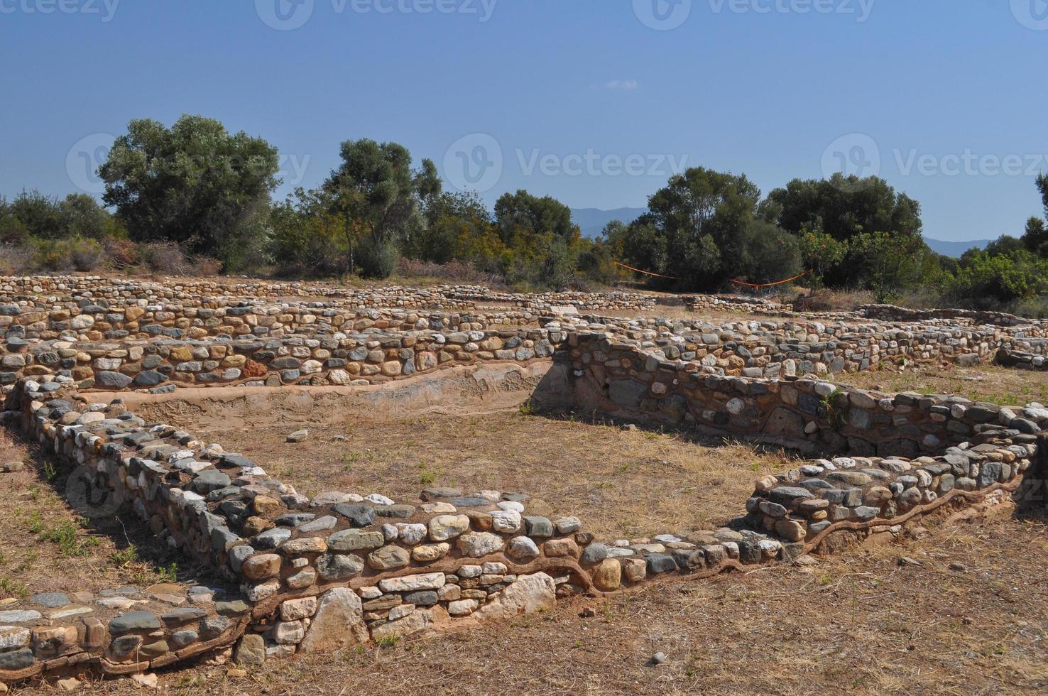 Olynthus ruins in Chalkidiki photo